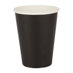 Fiesta Recyclable Coffee To Go Becher 340ml schwarz x1000 (1000 Stück)