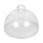 Speiseglocke aus Glas 21cm