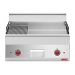 Gastro M 650 elektrische Grillplatte 65/70FTRE 2/3 Glatt 1/3 Gerillt