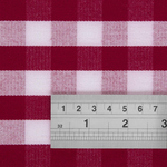 Mitre Comfort Gingham Tischdecke rot-weiß kariert 132cm