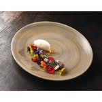 Churchill Stonecast Patina Antik Taupe Coupe Teller Taupe 165 mm (12 Stück)