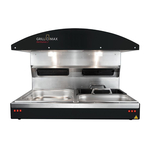 Warmhaltestation mit 2 GN-Behältern 2/3 Hotstation 2 Grillomax 3D 2000W