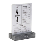 Europel Schildhalter A5 Polystone anthrazit