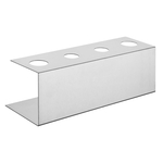 Olympia Eiscremehalter 4 Kegel Edelstahl - 270x97x90mm