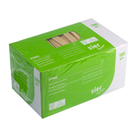 Sier Einwegartikel FSC® Zahnstocher Holz 2 Spitzen einzeln verpackt 65mm (Box 1000 Stück)