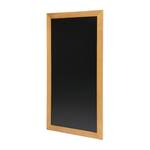 Securit lange Wandtafel Teakoptik 120 x 56cm