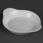 Olympia Whiteware runde Gratinschalen weiß 19,2cm (6 Stück)