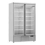 Combisteel Kühlschrank 2 Glastüren Jde-1000R