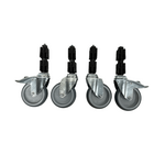 Combisteel Rädersatz für Tisch 4X
