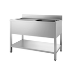 Combisteel 700 Spültisch Grundboden Demontabel 2 Rechts 1600