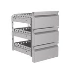 Combisteel Pro Line Schubladenblock 1/3 Monoblock Soft Closing