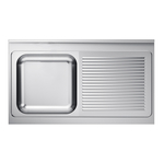 Combisteel 600 Spültischplatte 1 Links 1200