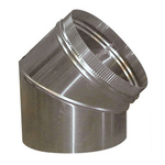 Combisteel 45° Kurve Rund Ø 250