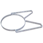 Combisteel Wandbiegel Ø 500