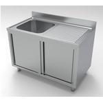 Combisteel 700 Spültisch Schiebetüren 1 Links 1200