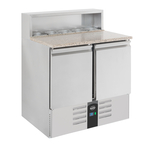 Combisteel Compact Line Pizzatisch 2 Türen