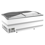 Combisteel Supermarkt Tiefkühltruhe Weiß Kopf Element  Manuelles Auftauen