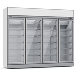 Combisteel Tiefkühlschrank 4 Glastüren Ins-2060F