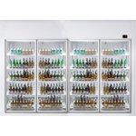 Combisteel Kühlzell 3600X1200X2200 4 Glastüren