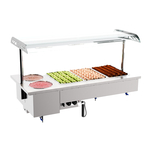 Combisteel Einbau Bain-Marie mit Schalen 3/1