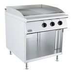 Combisteel Base 900 Elek. Grillplatte Gerillt/Glatt