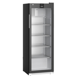 Liebherr MRFvd 3511 Getränkekühlschrank mit Glastür, Display und LED Lichtsäule Schwarz, Türart : Glastür, Farbe: Schwarz, Modell: MRFvd 3511V
