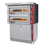 GMG Bäckerei- & Konditoreiofen PB2M-84 mit 2 Backkammern, Vollschamott und Gärschrank