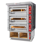 GMG Bäckerei- & Konditoreiofen PB3M-84 mit 3 Backkammern, 2 Gärkammern und Vollschamott