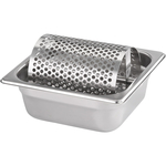 Butterrad, Edelstahl, GN 1/6