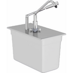 Saucenspender mit Pumpe GN 1/4 (200 mm), 5,25 Liter