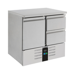 Combisteel Energy Line Kühltisch 1 Tür/2 Laden Energy Line  Ausgestattet mit Verdampfer