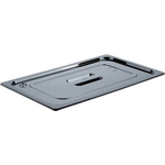 Stalgast GN-Deckel Standard, Polycarbonat, schwarz, für GN 1/1 Behälter