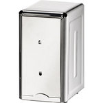 Edelstahl Spender für Spenderservietten 17x17 cm