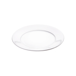 Flacher Teller, reinweißes Hotelporzellan, Serie Isabell, Stalgast, Ø 230 mm
