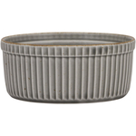 Schale, Serie Ameryka, grau, braun gesprenkelt, Ø 115 mm, 6 Stück