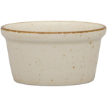 Dipschale, Serie Ameryka, cremefarben, braun gesprenkelt, Ø 80 mm, 12 Stück