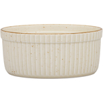 Schale, Serie Ameryka, cremefarben, braun gesprenkelt, Ø 115 mm, 12 Stück