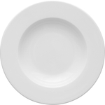 Tiefer Teller aus Porzellan, weiß, Serie Versailles, Lubiana, D. 225 mm