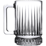 Bierglas/Henkelbecher aus Glas, Serie Elysia von Stalgast, 310 ml, 2 Stück