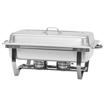 Stalgast Edelstahl Chafing Dish Basic, GN 1/1, 9 Liter
