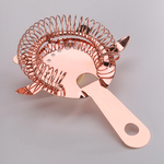 Cocktailsieb, Edelstahl mit Kupferbeschichtung