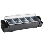 Zutatenbehälter, 7 Fächer, 600x150x85 mm (BxTxH)