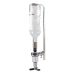Wandflaschenhalter mit 30 ml Dosierausgießer, für eine Flasche, H. 240 bis 350 mm