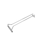 Gläserschiene, einreihig L. 400 mm