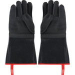 Ofenhandschuhe, Neopren, hitze- und ölbeständig, schwarz, L. 450 mm