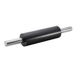 Teigrolle aus Edelstahl, antihaftbeschichtet, L. 470 mm, D. 63 mm