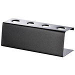 Waffelhalter für vier Waffeln, schwarz, 270x95x90 (BxTxH)