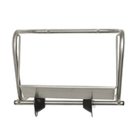 Wandhalter für Putztuchrollen, Edelstahl