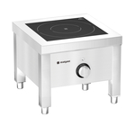 Induktions-Hockerkocher, 500x500x380 mm, 8 kW, 400V