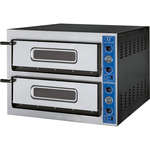 GGF Pizzaofen mit zwei Kammern für 12 Pizzen à 360 mm, 18 kW, 1010 x 1210 x 750mm (BxTxH)